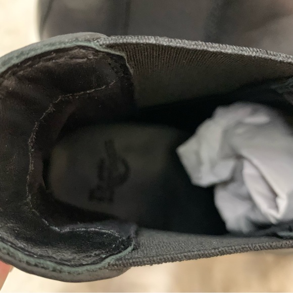 Dr. Martens ROMETTY WYOMING LEATHER PLATFORM CHELSEA BOOTS - Picture 14 of 16